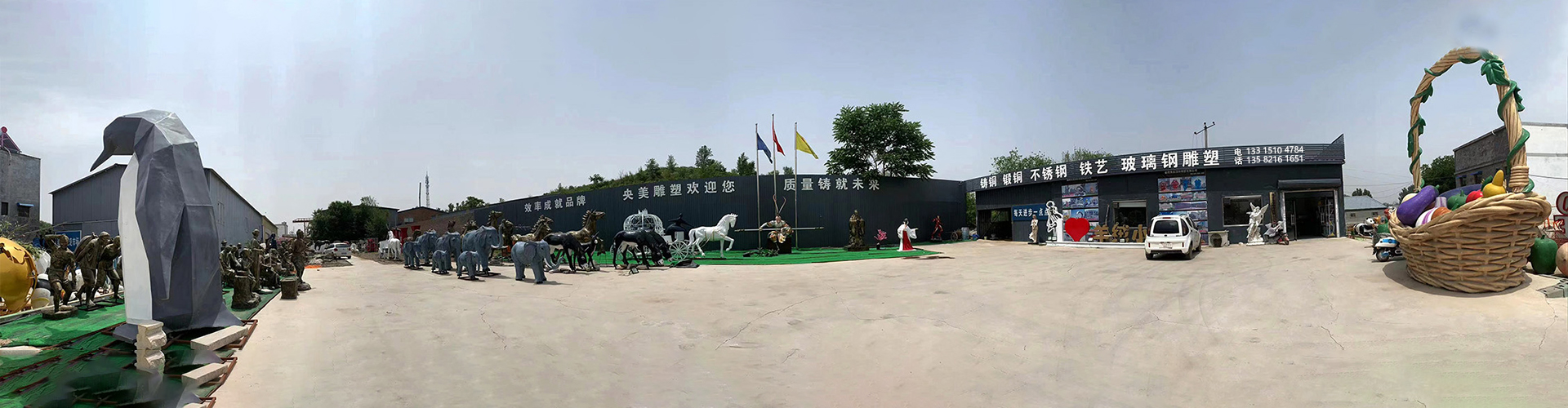 雕塑現貨成品展覽+3d打印+辦公區